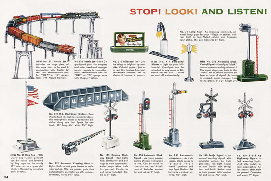 Lionel Katalog 1956