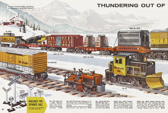 Lionel Katalog 1958,Lionel Katalog 1958, Lionel Modelleisenbahn Spur 0, Lionel trains, Lionel 0 Gauge, Lionel catalog, Lionel catalogue, Lionel railways