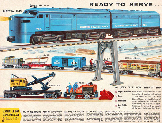 Lionel Katalog 1960, Lionel Modelleisenbahn Spur 0, Lionel trains, Lionel 0 Gauge, Lionel catalog, Lionel catalogue, Lionel railways