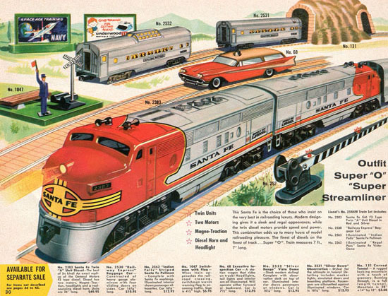 Lionel Katalog 1960, Lionel Modelleisenbahn Spur 0, Lionel trains, Lionel 0 Gauge, Lionel catalog, Lionel catalogue, Lionel railways