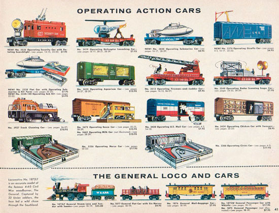 Lionel Katalog 1960, Lionel Modelleisenbahn Spur 0, Lionel trains, Lionel 0 Gauge, Lionel catalog, Lionel catalogue, Lionel railways