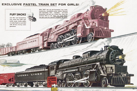 Lionel Consumer catalog 1957