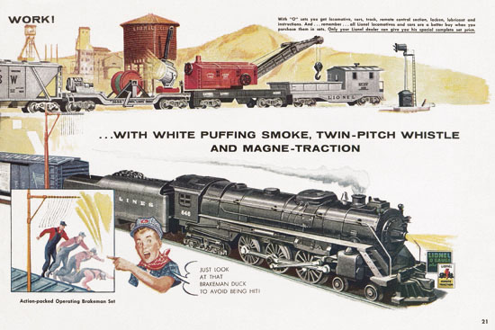 Lionel Consumer catalog 1957