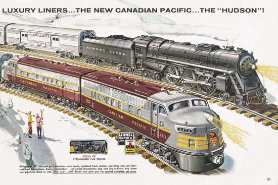 Lionel Consumer catalog 1957