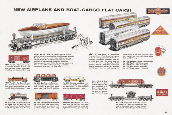 Lionel Consumer catalog 1957