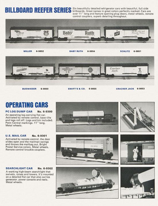 Lionel Brochure 1973