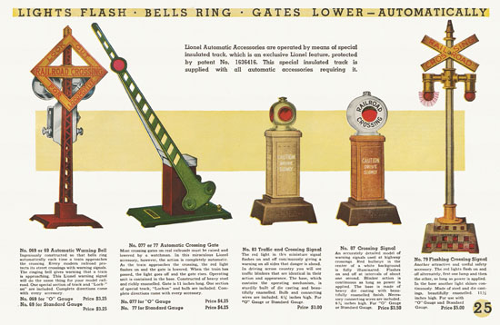 Lionel Trains catalog 1934