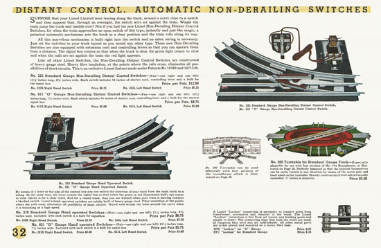 Lionel Trains catalog 1934