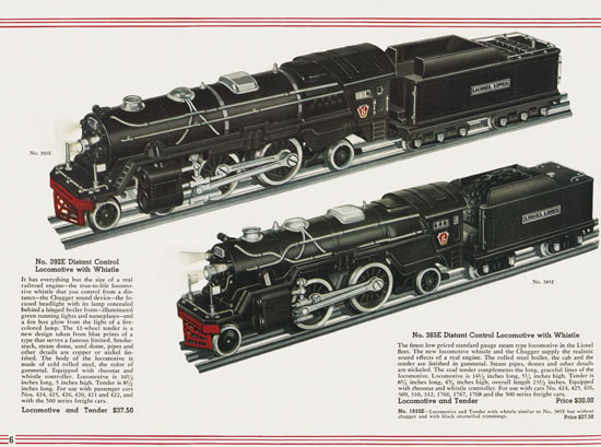 Lionel Trains catalog 1935