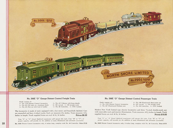 Lionel Trains catalog 1935