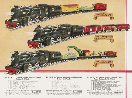 Lionel Trains catalog 1935