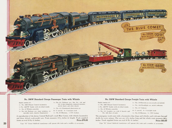 Lionel Trains catalog 1935