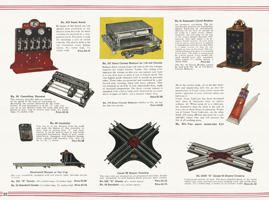 Lionel Trains catalog 1935