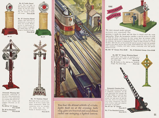 Lionel Trains catalog 1935