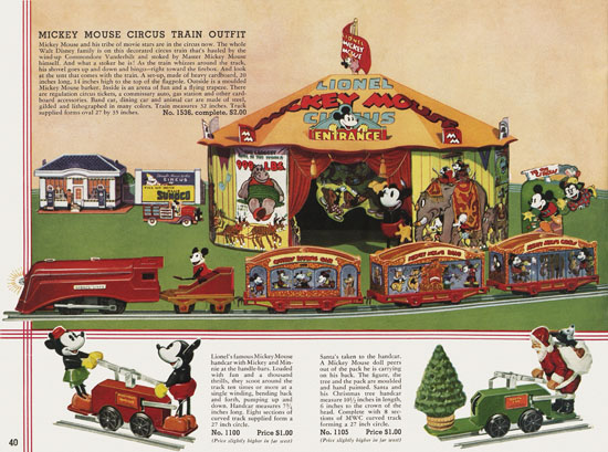 Lionel Trains catalog 1935