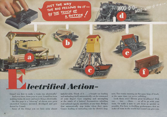 Lionel catalog 1940