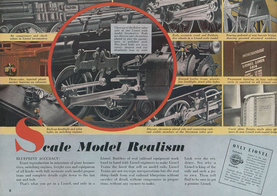 Lionel catalog 1940