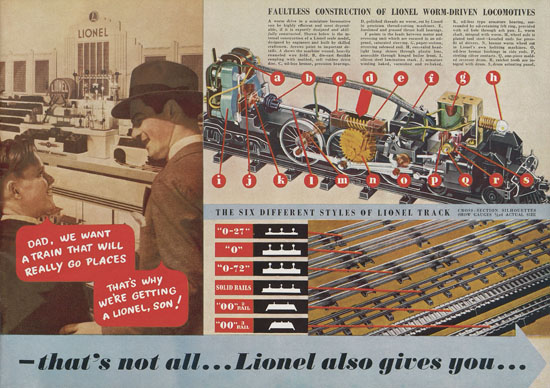 Lionel catalog 1940