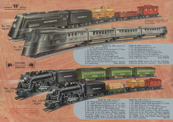 Lionel catalog 1940