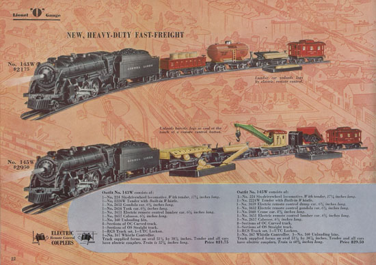 Lionel catalog 1940