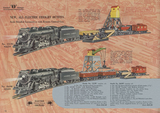 Lionel catalog 1940