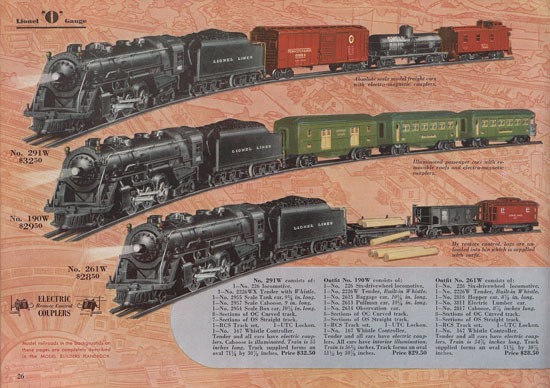 Lionel catalog 1940