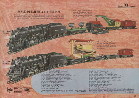 Lionel catalog 1940