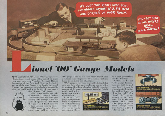 Lionel catalog 1940