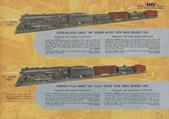 Lionel catalog 1940