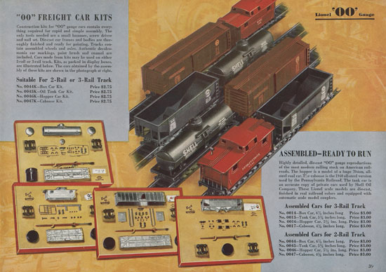 Lionel catalog 1940