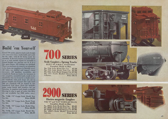 Lionel catalog 1940