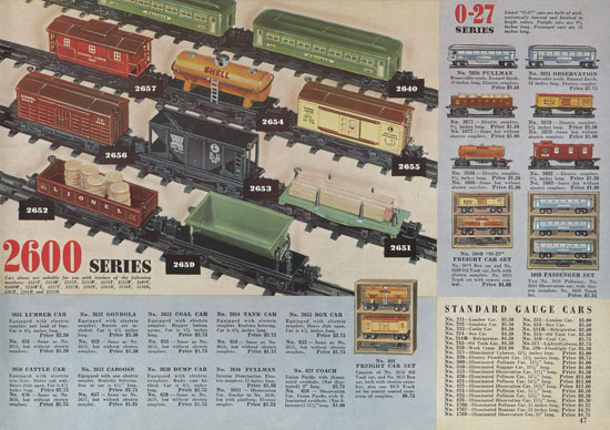 Lionel catalog 1940