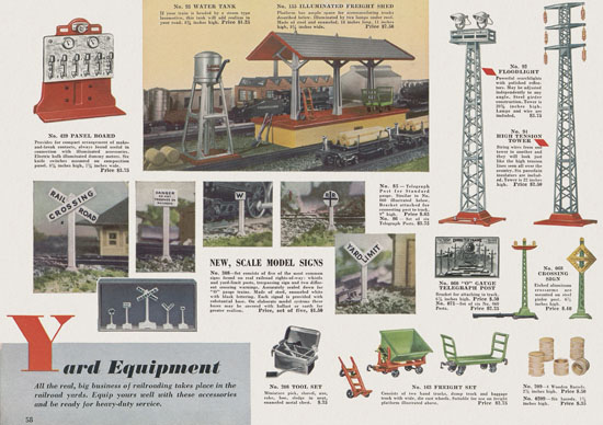 Lionel catalog 1940