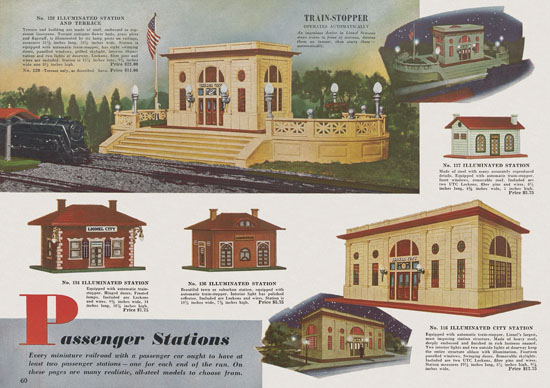 Lionel catalog 1940