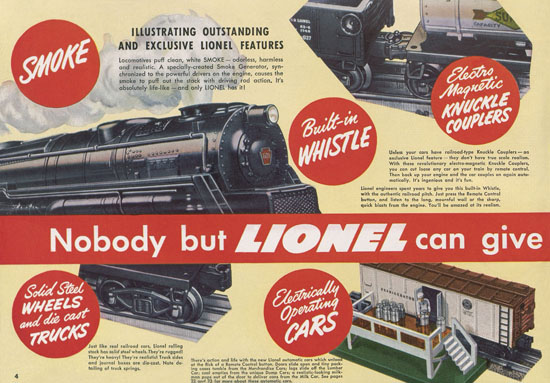 Lionel catalog 1947