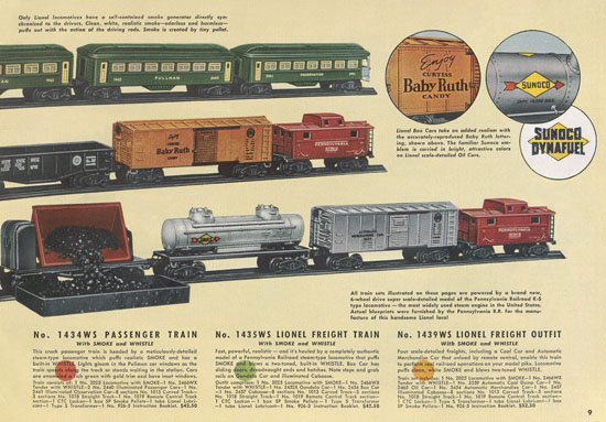 Lionel catalog 1947