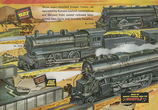 Lionel catalog 1949