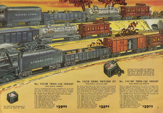 Lionel catalog 1949