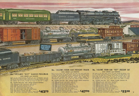 Lionel catalog 1949