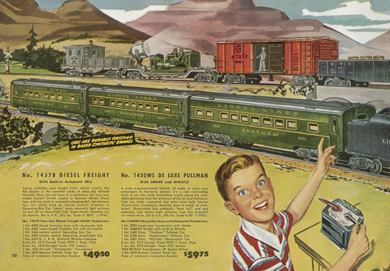 Lionel catalog 1949