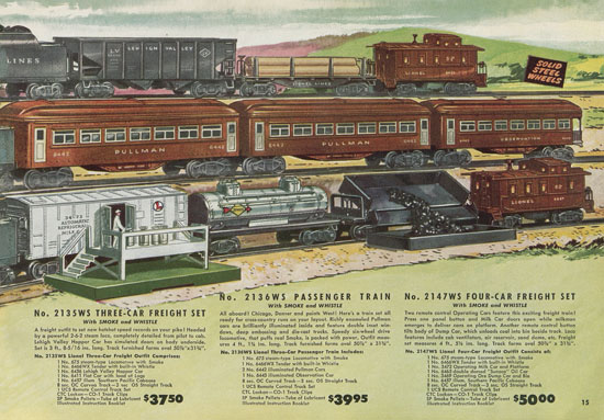 Lionel catalog 1949