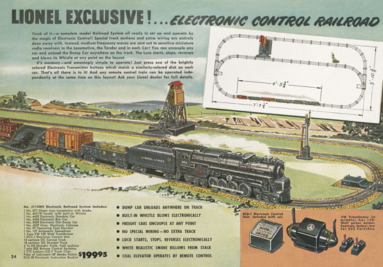 Lionel catalog 1949