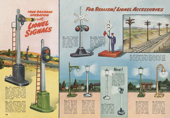 Lionel catalog 1949