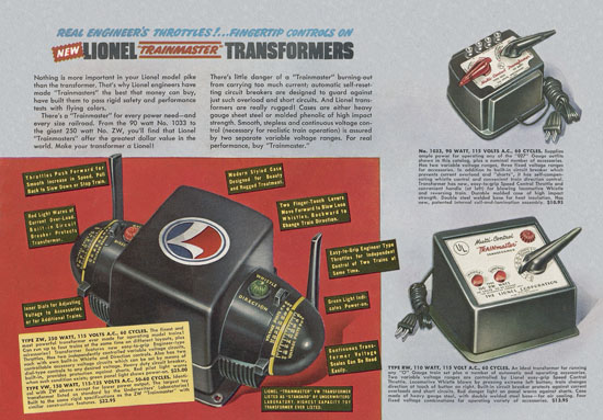 Lionel catalog 1949