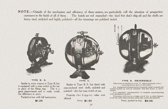 Lionel catalogue 1909