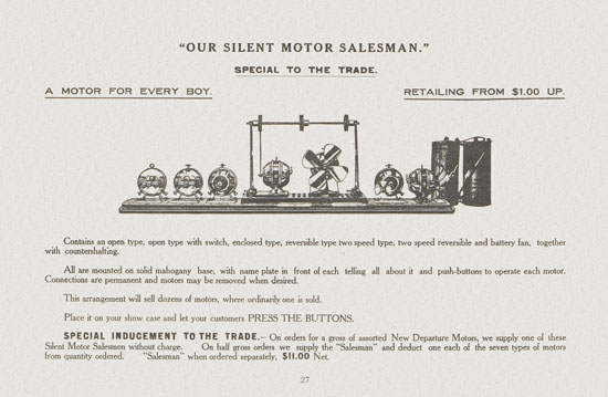 Lionel catalogue 1909