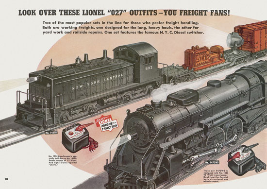 Lionel catalogue 1950