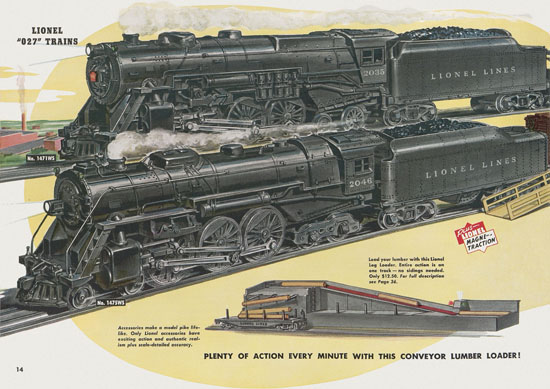 Lionel catalogue 1950