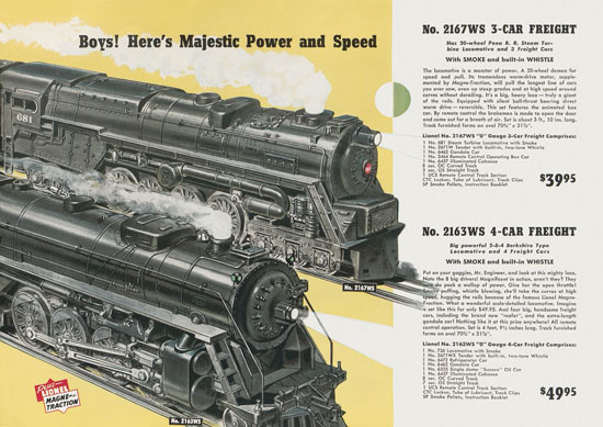 Lionel catalogue 1950