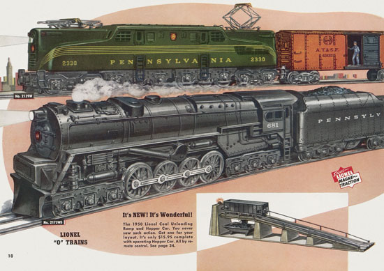 Lionel catalogue 1950